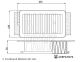 BLUE PRINT Luftfilter ADBP220076