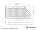 BLUE PRINT Luftfilter ADBP220096