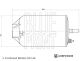 BLUE PRINT Kraftstofffilter ADBP230049