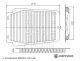 BLUE PRINT Filter, Innenraumluft ADBP250040