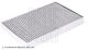 BLUE PRINT Filter, Innenraumluft ADBP250095