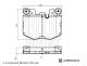 BLUE PRINT Bremsbelagsatz, Scheibenbremse ADBP420222