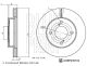 BLUE PRINT Bremsscheibe ADBP430102