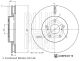 BLUE PRINT Bremsscheibe ADBP430119