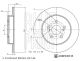 BLUE PRINT Bremsscheibe ADBP430135