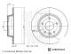 BLUE PRINT Bremsscheibe ADBP430205