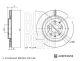 BLUE PRINT Bremsscheibe ADBP430256