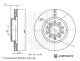 BLUE PRINT Bremsscheibe ADBP430259