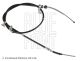 BLUE PRINT Seilzug, Feststellbremse ADBP460001