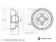 BLUE PRINT Bremstrommel ADBP470029