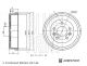 BLUE PRINT Bremstrommel ADBP470037