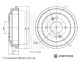 BLUE PRINT Bremstrommel ADBP470050