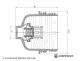 BLUE PRINT Deckel, Ölfiltergehäuse ADBP990025