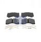 DT Spare Parts Bremsbelagsatz, Scheibenbremse 10.24125