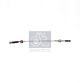 DT Spare Parts Seilzug, Schaltgetriebe 13.27001