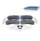 DT Spare Parts Bremsbelagsatz, Scheibenbremse 1.35033