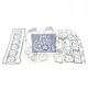 DT Spare Parts Dichtungsvollsatz, Motor 3.90000