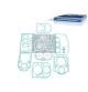 DT Spare Parts Dichtungssatz, Schaltgetriebe 4.90173