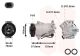 VAN WEZEL Kompressor, Klimaanlage 3700K496