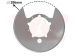 VAN WEZEL Spritzblech, Bremsscheibe 2815375