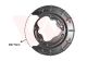 VAN WEZEL Spritzblech, Bremsscheibe 8207373