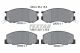 TEXTAR Bremsbelagsatz, Scheibenbremse 2303201