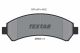 TEXTAR Bremsbelagsatz, Scheibenbremse 2366301