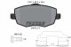 TEXTAR Bremsbelagsatz, Scheibenbremse 2407301