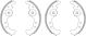 TEXTAR Bremsbackensatz 83005901