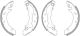 TEXTAR Bremsbackensatz 83046400