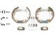 TEXTAR Bremsbackensatz 84052501