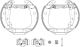 TEXTAR Bremsbackensatz 84067200