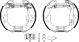 TEXTAR Bremsbackensatz 84067600