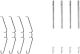 TEXTAR Zubehörsatz, Scheibenbremsbelag 82051200