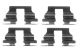 TEXTAR Zubehörsatz, Scheibenbremsbelag 82510500