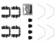 TEXTAR Zubehörsatz, Scheibenbremsbelag 82543600