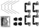 TEXTAR Zubehörsatz, Scheibenbremsbelag 82551900
