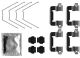 TEXTAR Zubehörsatz, Scheibenbremsbelag 82552000