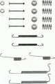 TEXTAR Zubehörsatz, Bremsbacken 97001100