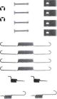 TEXTAR Zubehörsatz, Bremsbacken 97003500