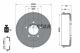 TEXTAR Bremstrommel 94002600