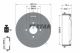 TEXTAR Bremstrommel 94007300