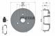 TEXTAR Bremstrommel 94014100