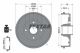 TEXTAR Bremstrommel 94033800