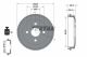 TEXTAR Bremstrommel 94036400