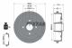 TEXTAR Bremstrommel 94043200