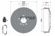 TEXTAR Bremstrommel 94043900