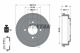 TEXTAR Bremstrommel 94044100
