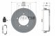 TEXTAR Bremstrommel 94045700