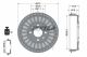 TEXTAR Bremstrommel 94046100
